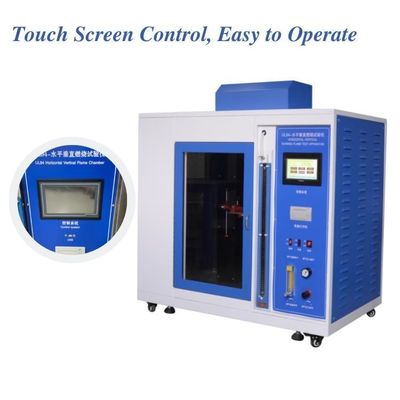 comprar Equipamento de câmara de ensaio de chama eletrônica UL94 de ecrã táctil para embalagens de plástico online manufacture