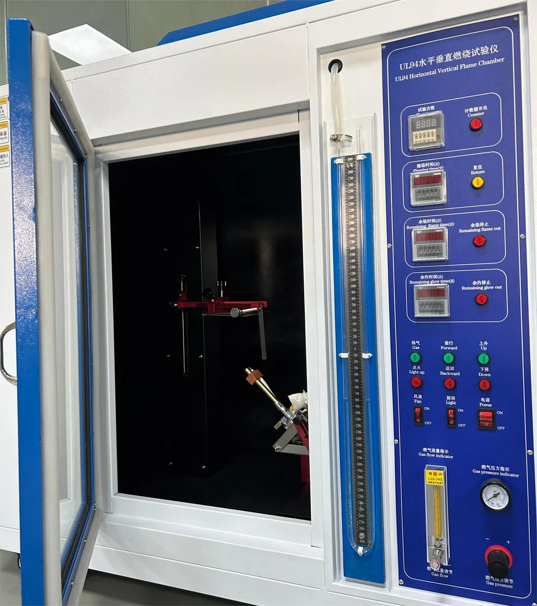 Laboratório UL94 Aparelho de ensaio de chama Teste de câmara de combustão para plástico 2