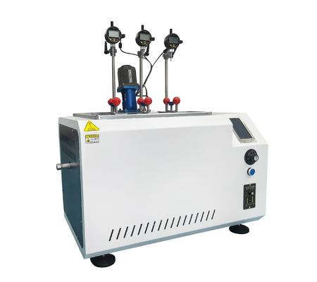 Equipamento de ensaio de borracha de ponto de temperatura de plásticos Vicat Tester 220V