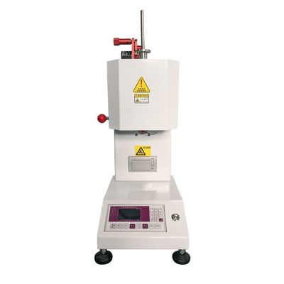 Indicador de fluxo de fusão de borracha de plástico de laboratório Vicat Tester Equipamento Tela LCD
