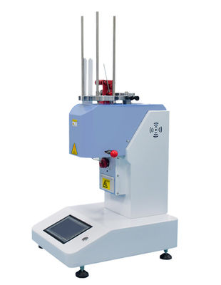 Equipamento de ensaio do índice de fluxo de fusão semi-automático de polímeros com ecrã táctil