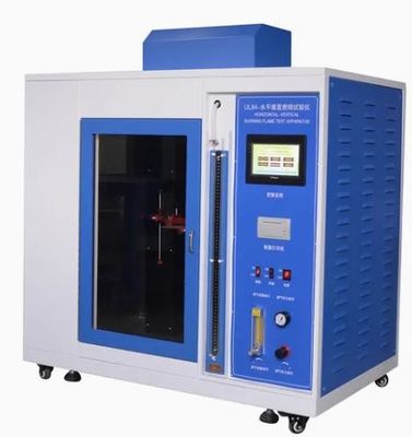 Laboratório UL94 Aparelho de ensaio de chama Teste de câmara de combustão para plástico