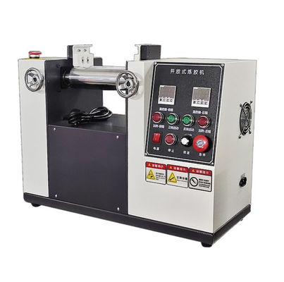 Máquina Misturadora de Borracha de Moinho Aberto com Preço de Fábrica, com Dureza do Rolo de 50 ~ 60HRC e Especificação de 750*380*600mm para Produção de 300 conjuntos/mês